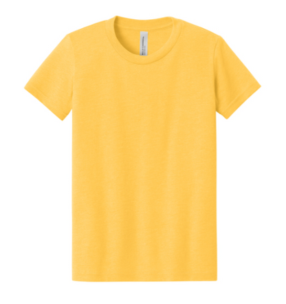 BELLA+CANVAS Youth Heather CVC Tee BC3001YCVC