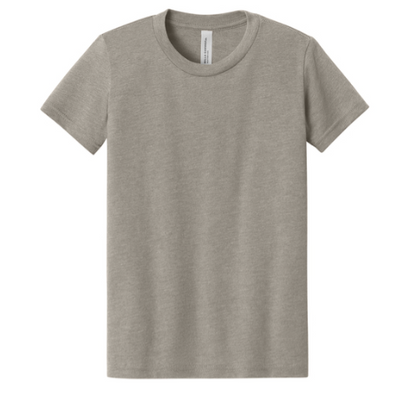BELLA+CANVAS Youth Heather CVC Tee BC3001YCVC
