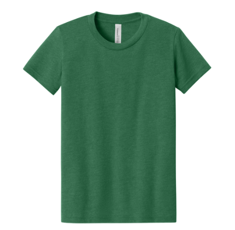 BELLA+CANVAS Youth Heather CVC Tee BC3001YCVC