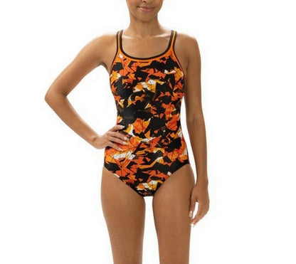 Dolfin Women's Xtrasleek Implode DBX Back One Piece Swimsuit