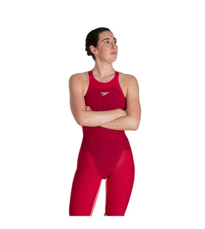 SPEEDO Limited Edition Fastskin LZR Pure Valor Printed Open Back Kneeskin