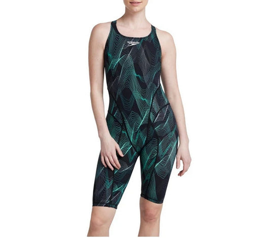SPEEDO Women's Print Vanquisher Kneeskin