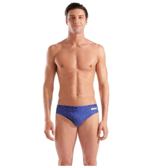 HILL / QUEEN of PEACE_Arena Men’s Snakeskin Swim Briefs