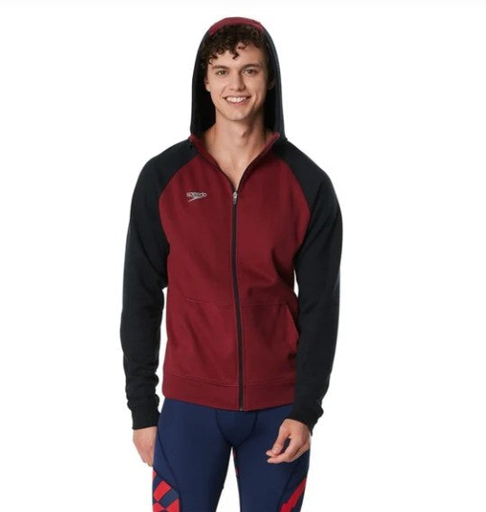 SPEEDO Adult Hooded Warm-Up Jacket - Male