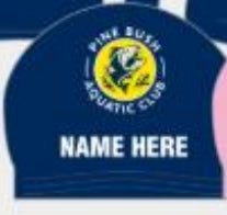 Pine Bush Aquatics_Logo-Only Silicone Team Cap