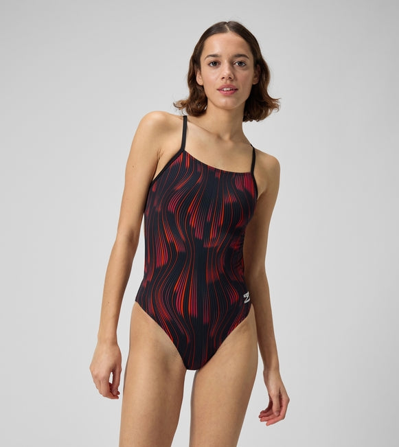 SPEEDO Space Train One Back One Piece Swimsuit
