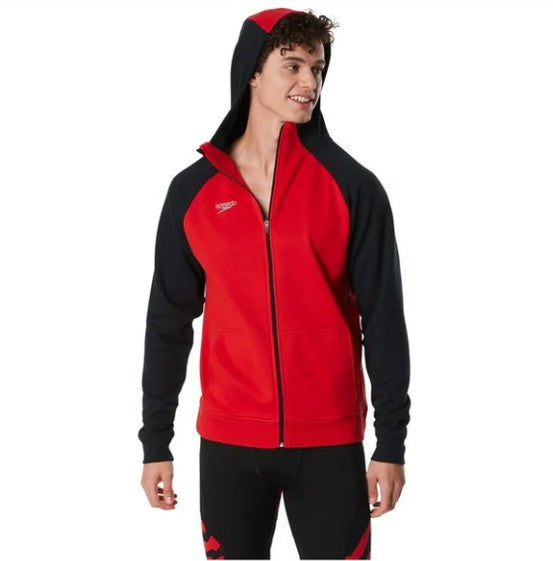 SPEEDO Adult Hooded Warm-Up Jacket - Male