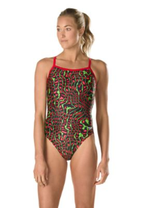 SPEEDO Endurance+ Women's Amplified Pulse Flyback One Piece Swimsuit