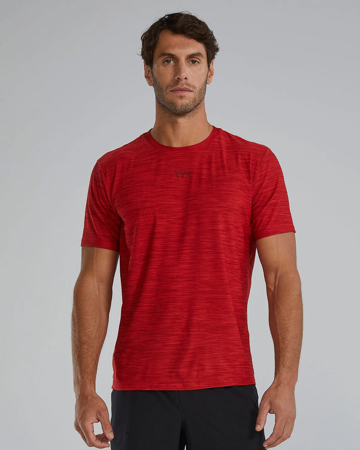 TYR Men's Solid Airtec Tee
