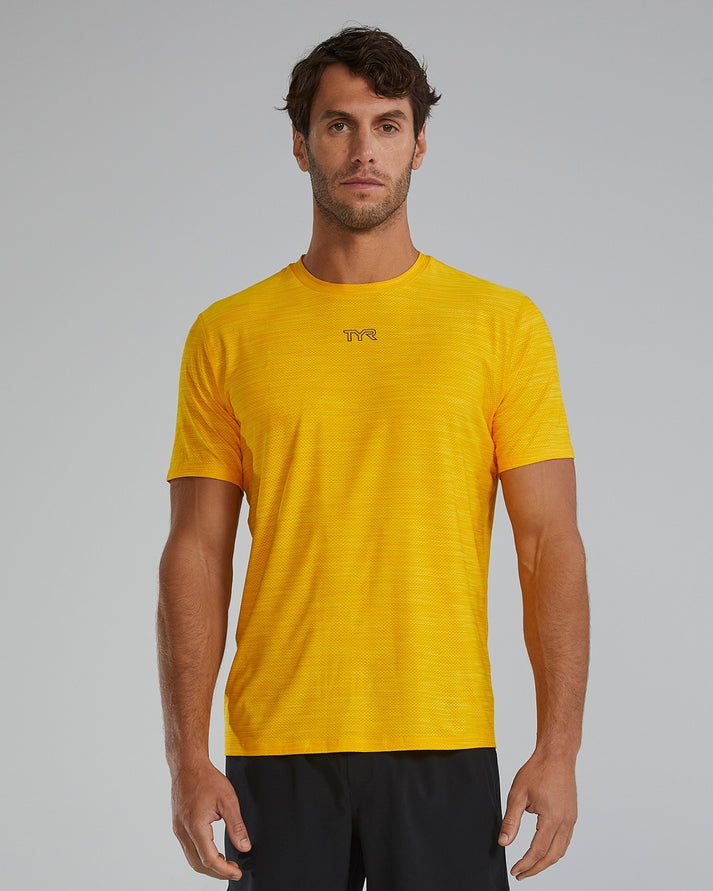 TYR Men's Solid Airtec Tee