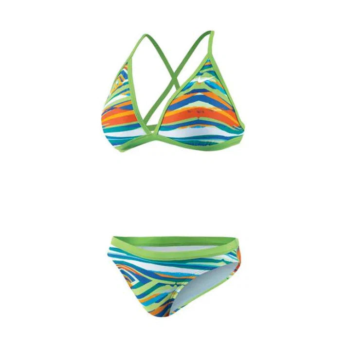 NIKE SWIM Rio Geo Convertible Halter 2PC