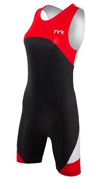 TYR Women\'s Carbon Zipper Back Short John w Pad