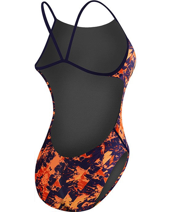 TYR Girls' Glisade Cutoutfit Swimsuit Youth