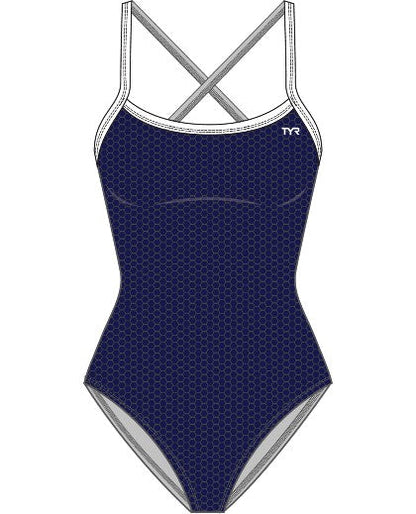 TYR Girls Hexa Trinityfit One Piece One Piece Swimsuit