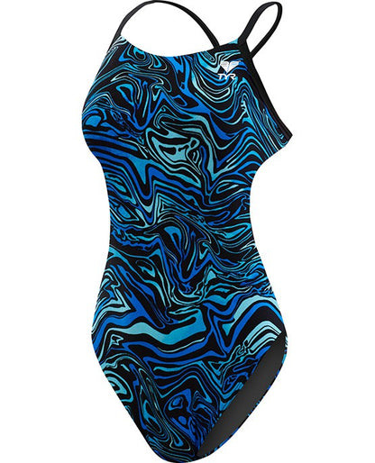 TYR Girls' Heat Wave Cutoutfit Swimsuit- Youth