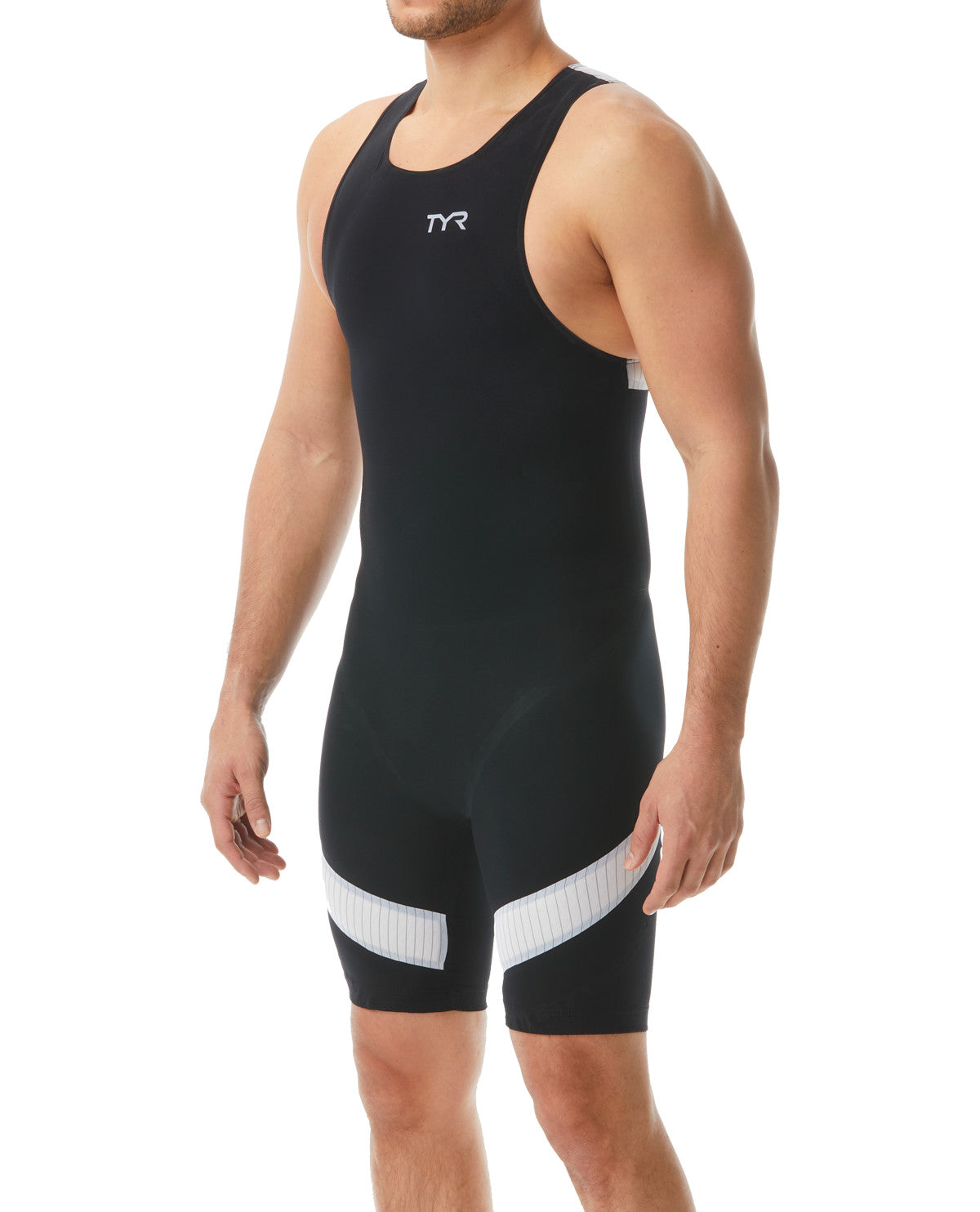 TYR Mens Carbon Zipper Back Short John