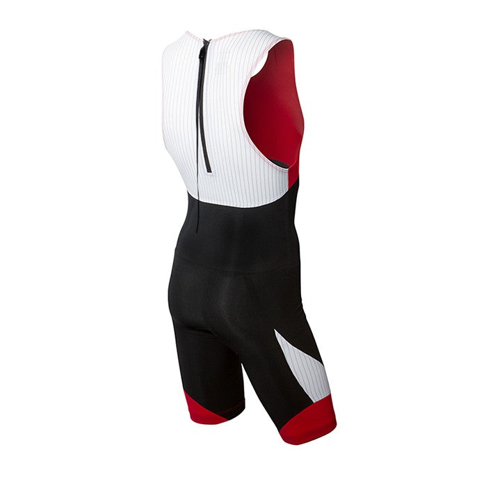 TYR Men&#39;s Carbon Zipper Back Short John w Pad