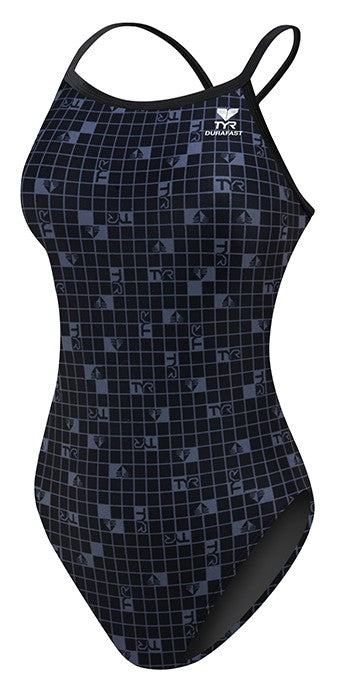 TYR Durafast Lite Female Check Crossfit - Adult