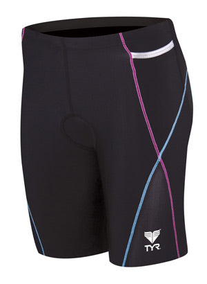 TYR Women's 8 Inch Splice Race Short (3 Colors)