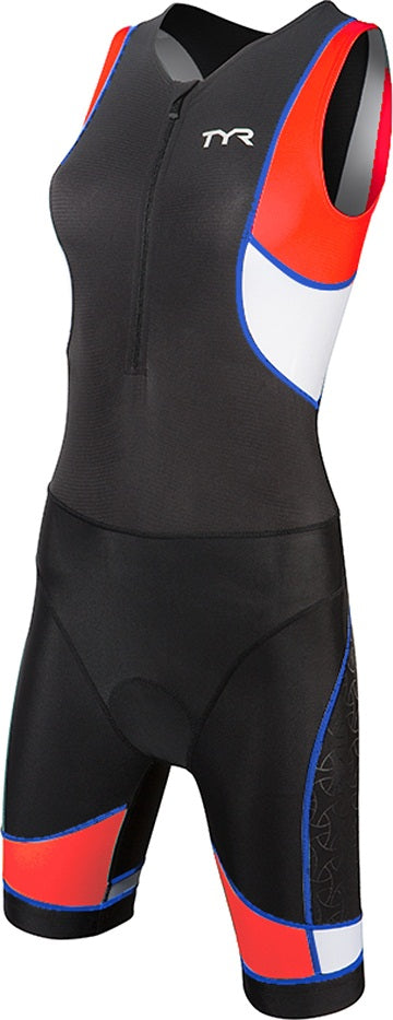 TYR Women\'s Competitor Trisuit with Front Zipper