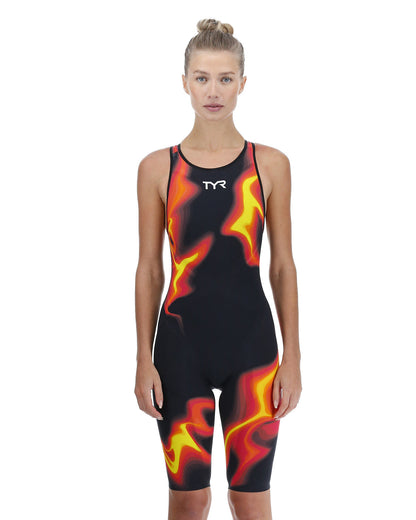 TYR Venzo Infrared Open Back Tech Suit
