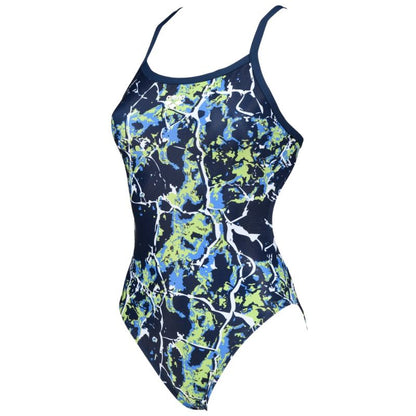 Arena EARTH TEXTURE CHALLENGE BACK ONE PIECE WOMAN