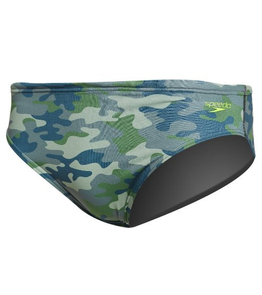 SPEEDO Turnz Printed Brief Swimsuit - Endurance Lite