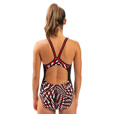DOLFIN Reliance Womens Atomic DBX Back Onepiece Swimsuit