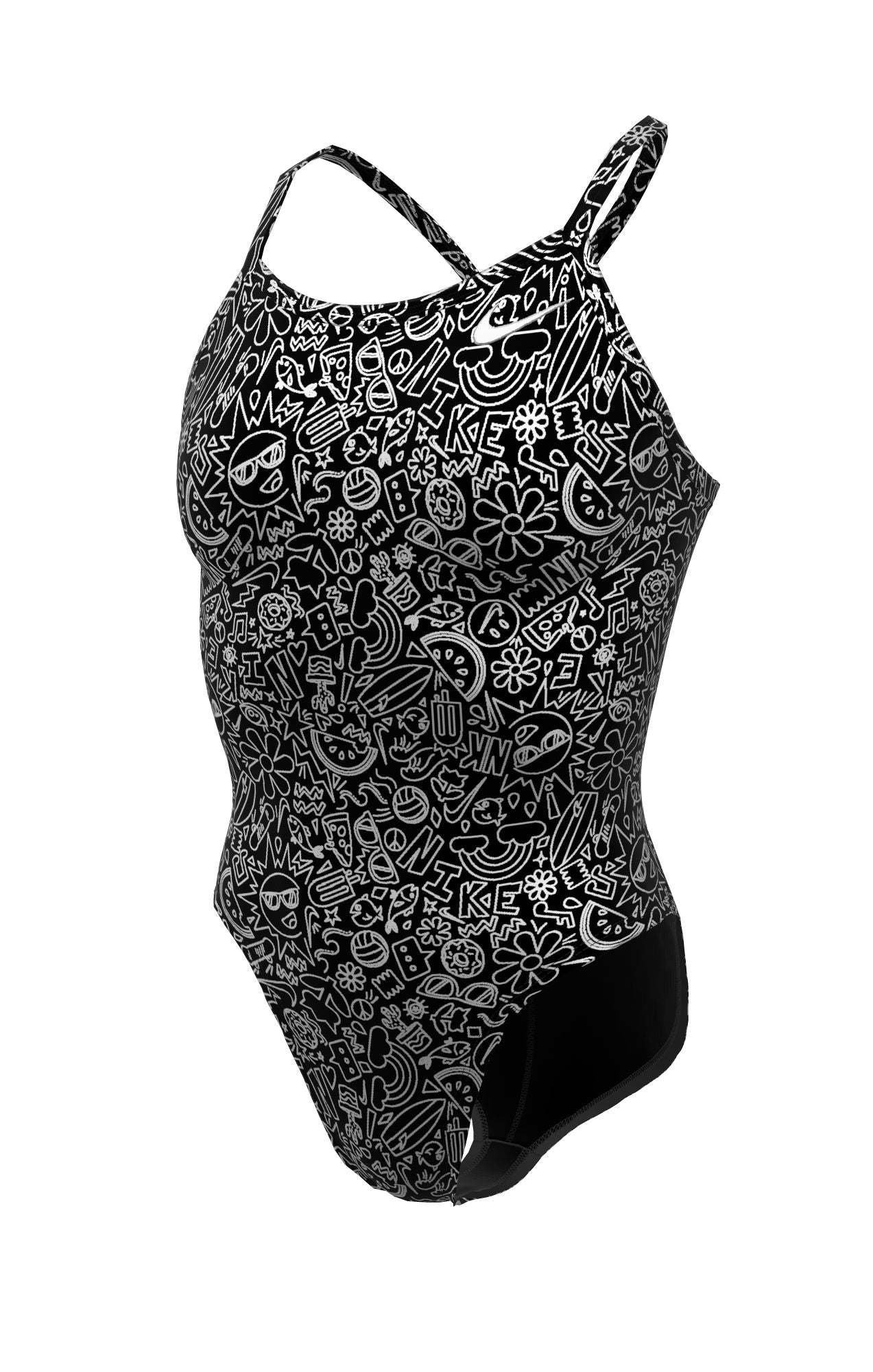 Nike Hydrastrong Multi Print Racerback Splice One Piece
