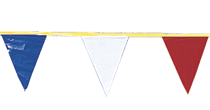 Backstroke Flags 105' String RWB only