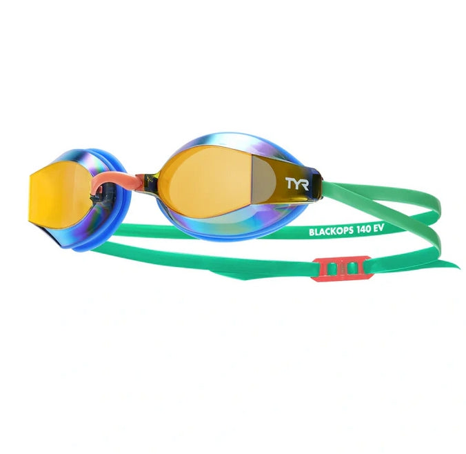 TYR Blackops 140 EV Racing Mirrored Adult Goggles