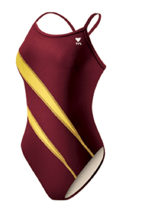 TYR Girls' Alliance Team Lightning Diamondback - Youth