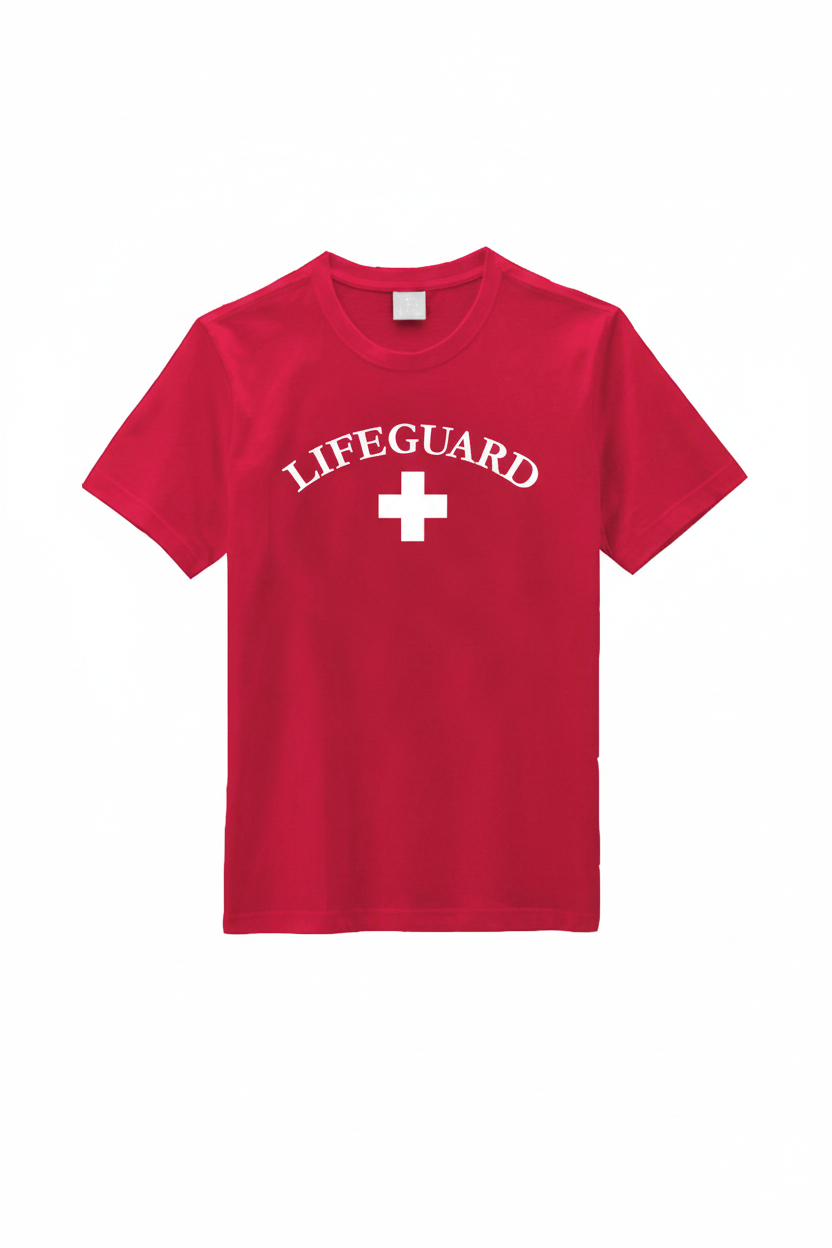 Dark pink lifeguard t-shirt
