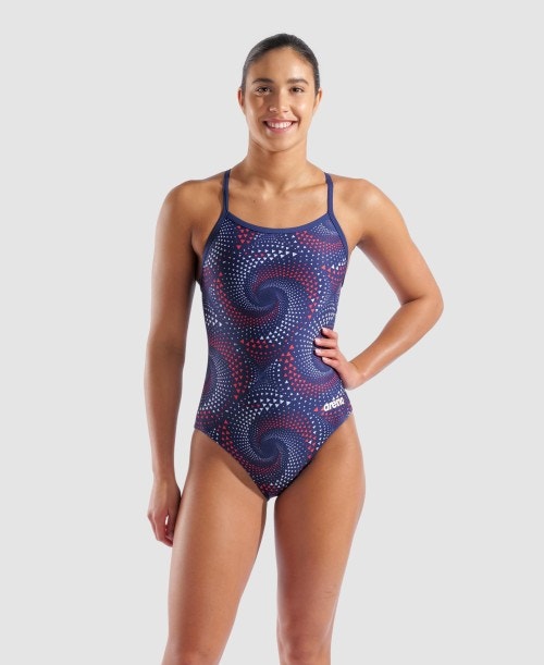 Arena Fireflow Lightdrop Back One Piece Swimsuit