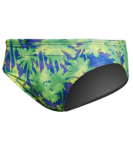 SPEEDO Turnz Printed Brief Swimsuit - Endurance Lite