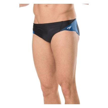 SPEEDO PowerFLEX Eco Men&#39;s Hydro Amp Brief Swimsuit