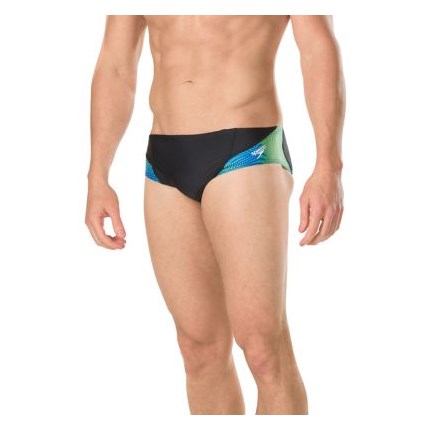 SPEEDO PowerFLEX Eco Men&#39;s Hydro Amp Brief Swimsuit