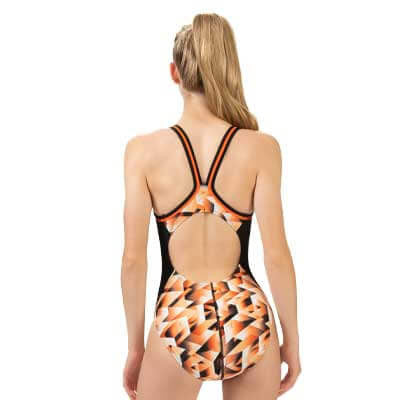DOLFIN Women's Reliance Molten DBX Back One Piece Swimsuit