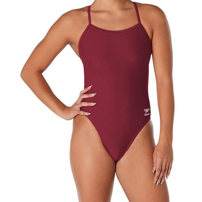 Speedo Female Solid Endurance+ One Back Swimsuit