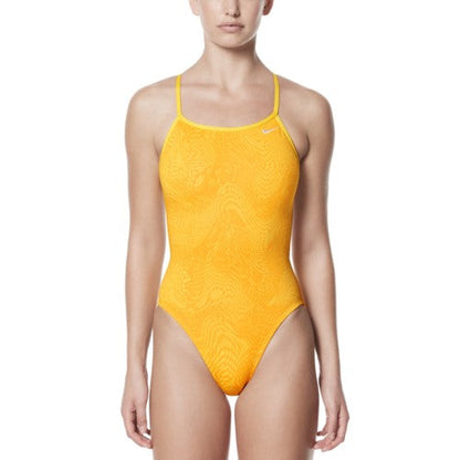 NIKE Geo Alloy Modern Cut Out One Piece