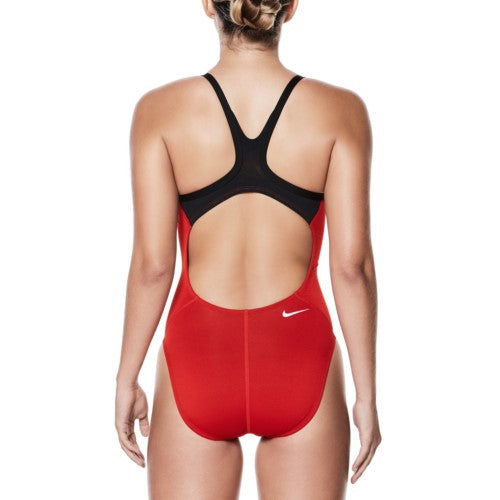 Nike Swim Womens Guard Power Back One Piece  Swimsuit