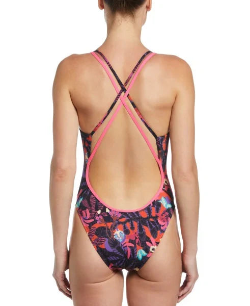 NIKE Hydrastrong Multiple Print Spiderback Onepiece (2 prints)