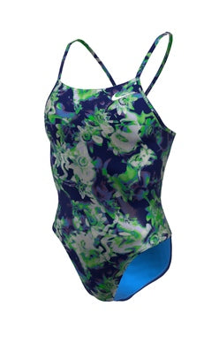 Nike Hydrastrong Multi Print Cutout One Piece