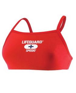 SPEEDO Lifeguard Top -  Female Solid Flyback Top