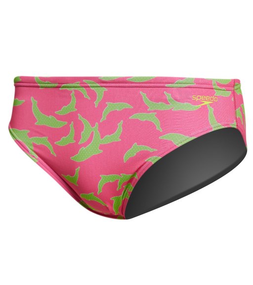 SPEEDO Turnz Printed Brief Swimsuit - Endurance Lite