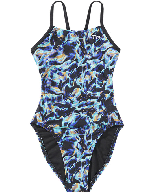 TYR Women&#39;s Energia Cut Out Swimsuit - Youth