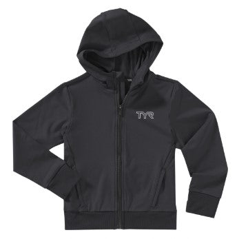 Scarlet Elite_TYR Tech Zip Warm Up Jacket Youth