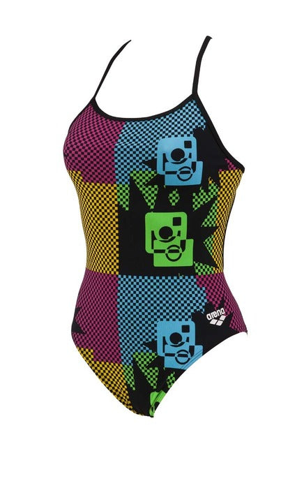 ARENA Women\'s Ska Accelerate Back One Piece Swimsuit