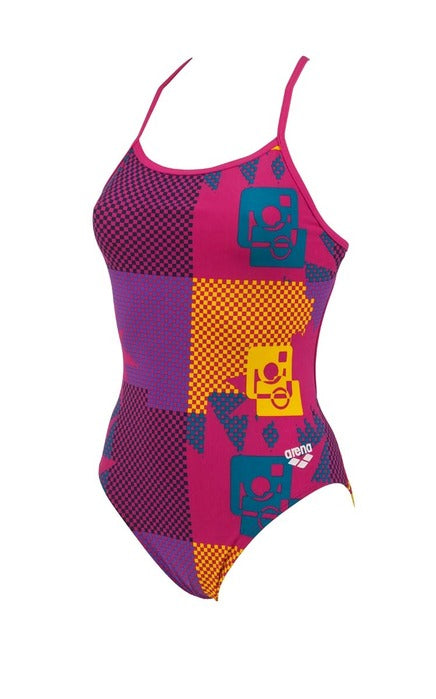 ARENA Women\'s Ska Accelerate Back One Piece Swimsuit