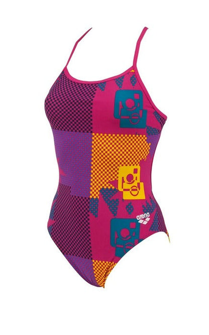 ARENA Women\'s Ska Accelerate Back One Piece Swimsuit